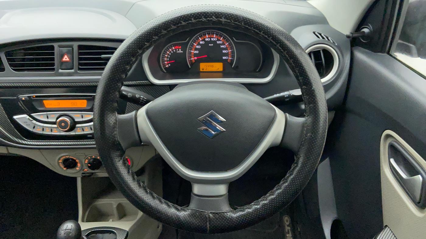2016 Maruti Alto K10 VXI, Petrol, Manual, 15,446 km, Steering Wheel Close Up