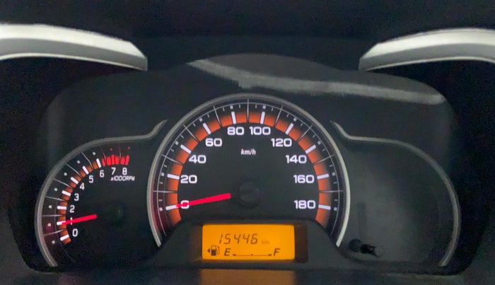 2016 Maruti Alto K10 VXI, Petrol, Manual, 15,446 km, Odometer Image