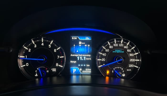 2018 Maruti Ciaz ZETA AT 1.5  SHVS PETROL, Petrol, Automatic, 93,414 km, Odometer Image