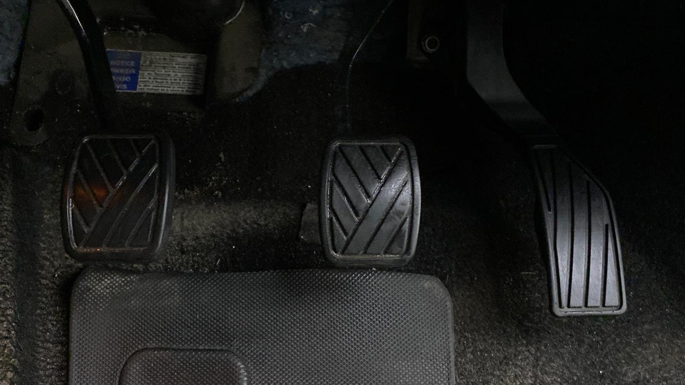 2021 Maruti Vitara Brezza VXI, Petrol, Manual, 24,390 km, Pedals