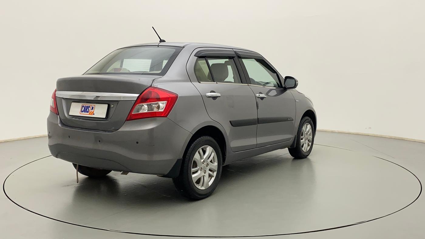 2014 Maruti Swift Dzire ZXI, CNG, Manual, 1,00,255 km, Right Back Diagonal