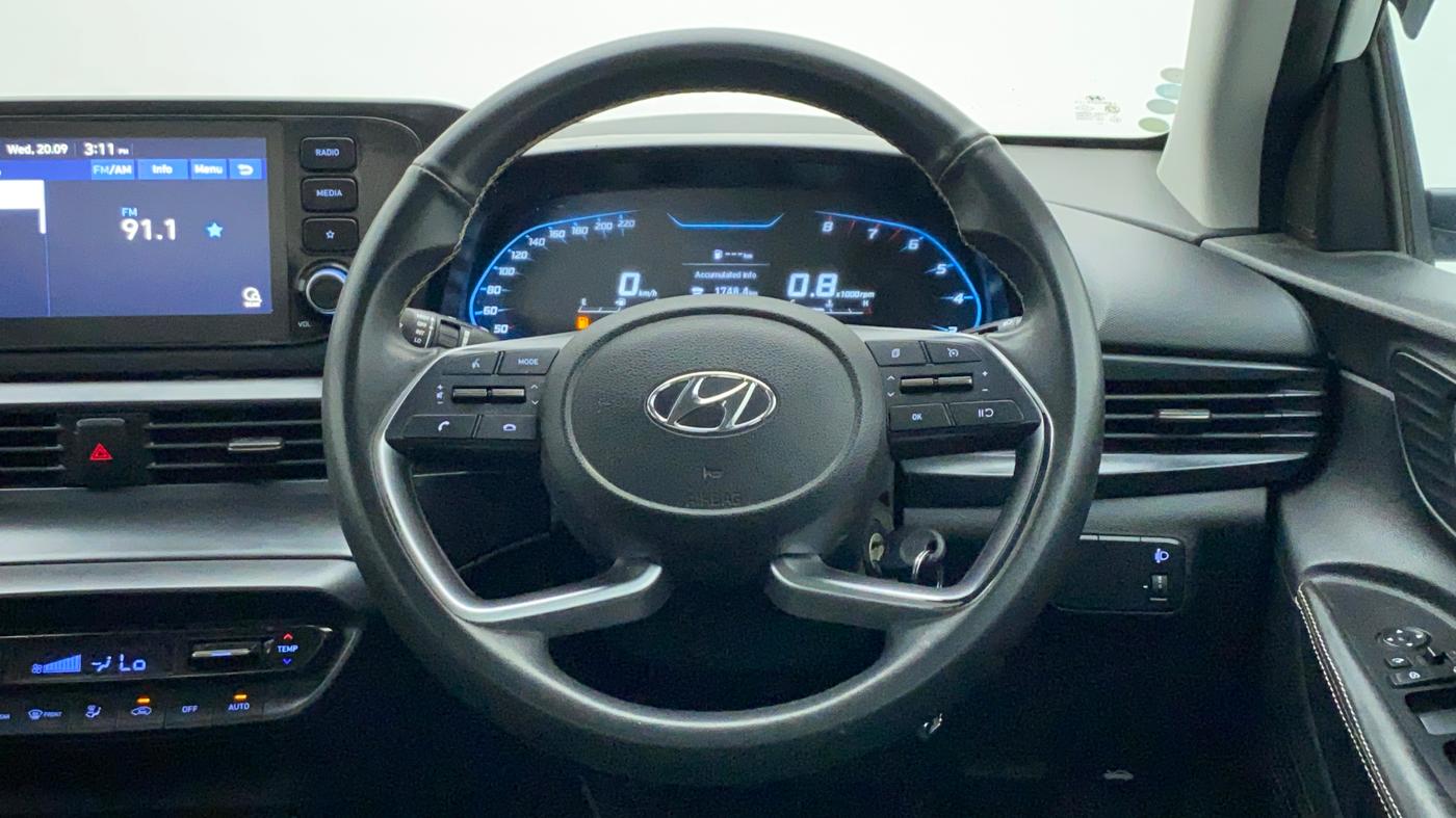 2022 Hyundai NEW I20 SPORTZ 1.2 MT, Petrol, Manual, 12,181 km, Steering Wheel Close Up