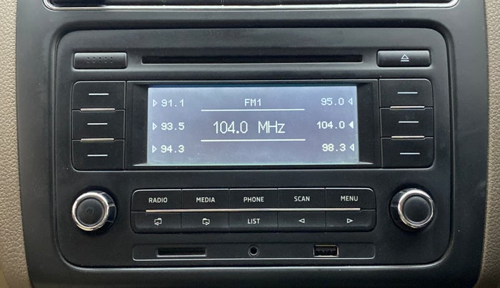 2015 Skoda Rapid AMBITION 1.5 TDI AT, Diesel, Automatic, 1,13,246 km, Infotainment System