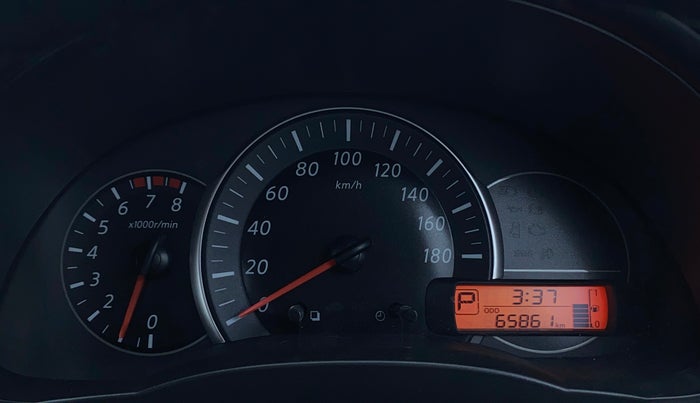 2017 Nissan Micra XL CVT, Petrol, Automatic, 65,858 km, Odometer Image
