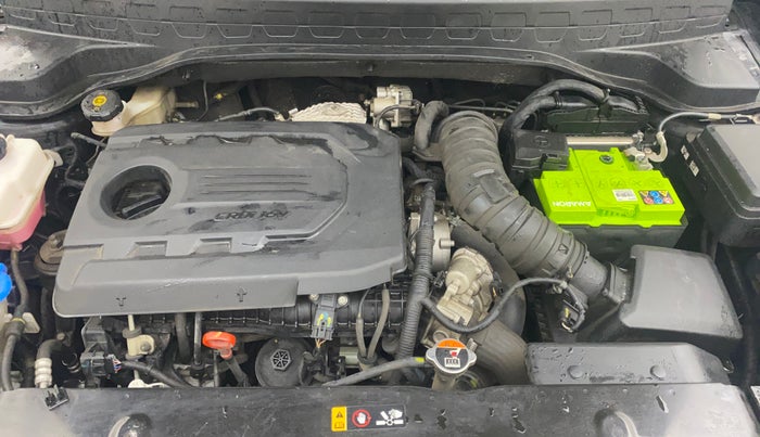 2022 KIA SONET HTX 1.5 AT, Diesel, Automatic, 34,063 km, Engine View