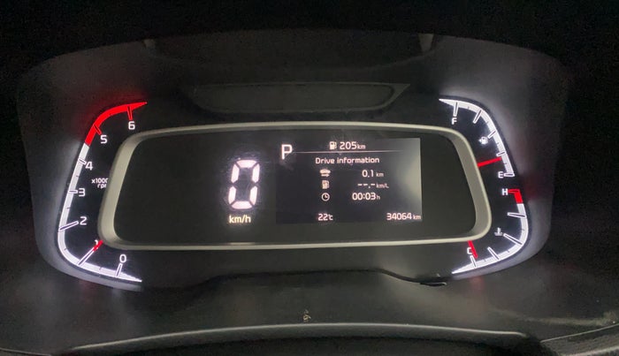 2022 KIA SONET HTX 1.5 AT, Diesel, Automatic, 34,063 km, Odometer Image