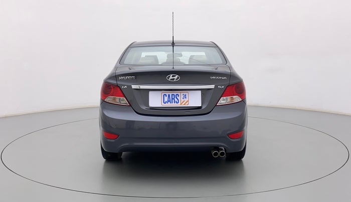 2012 Hyundai Verna FLUIDIC 1.6 VTVT SX, CNG, Manual, 1,01,070 km, Back/Rear