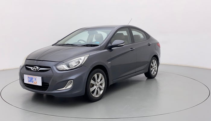 2012 Hyundai Verna FLUIDIC 1.6 VTVT SX, CNG, Manual, 1,01,070 km, Left Front Diagonal