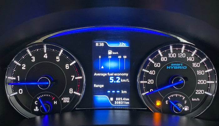 2018 Maruti Ciaz ALPHA 1.5 MT VTVT SHVS, Petrol, Manual, 30,895 km, Odometer Image