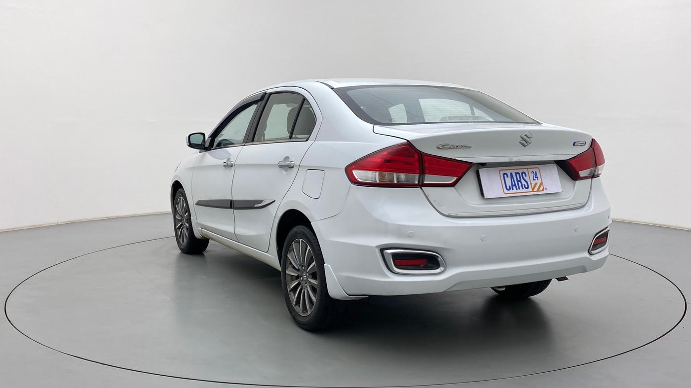 2018 Maruti Ciaz ALPHA 1.5 MT VTVT SHVS, Petrol, Manual, 30,895 km, Left Back Diagonal