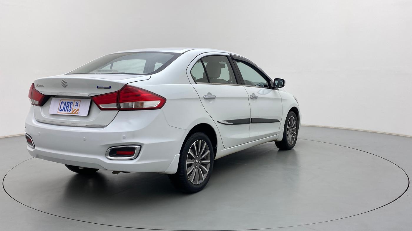 2018 Maruti Ciaz ALPHA 1.5 MT VTVT SHVS, Petrol, Manual, 30,895 km, Right Back Diagonal