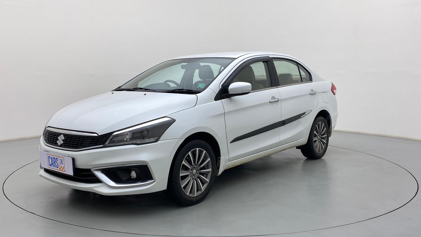 2018 Maruti Ciaz ALPHA 1.5 MT VTVT SHVS, Petrol, Manual, 30,895 km, Left Front Diagonal