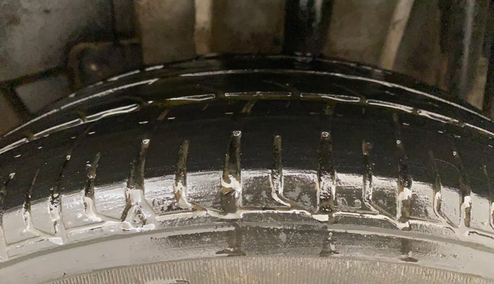 2022 Tata TIGOR XZ PLUS CNG, CNG, Manual, 50,774 km, Left Rear Tyre Tread