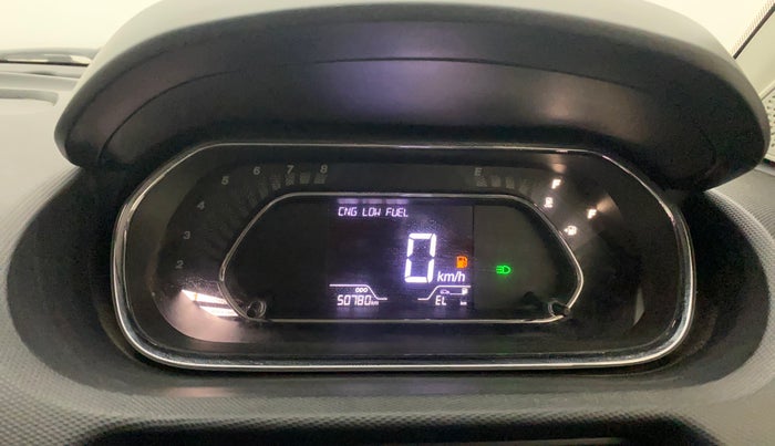 2022 Tata TIGOR XZ PLUS CNG, CNG, Manual, 50,774 km, Odometer Image