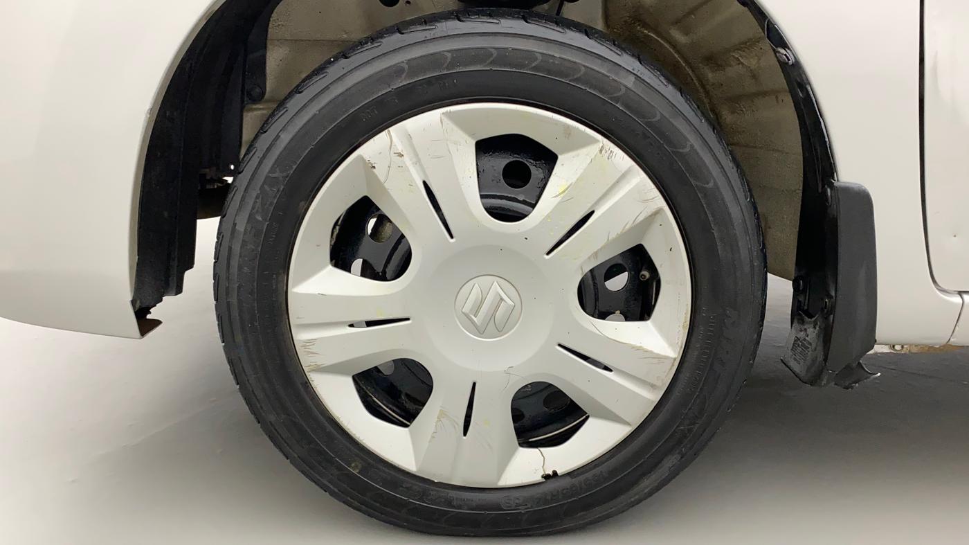2017 Maruti Wagon R 1.0 VXI, Petrol, Manual, 75,643 km, Left Front Wheel