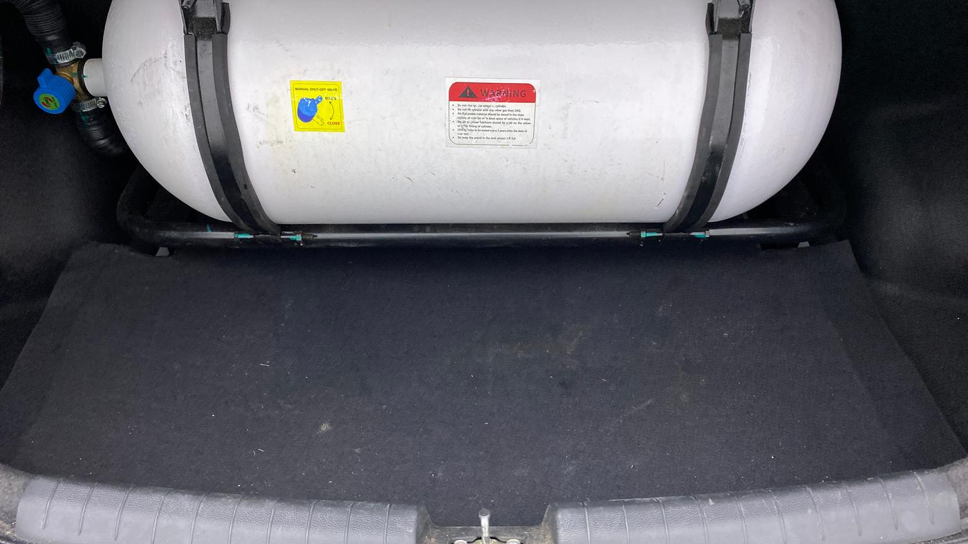 2022 Hyundai XCENT PRIME 	T+ CNG, CNG, Manual, 18,981 km, Boot Inside