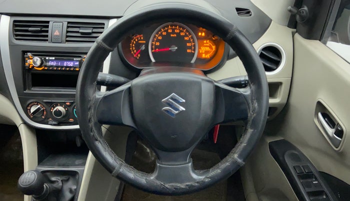 2014 Maruti Celerio VXI CNG D, CNG, Manual, 72,298 km, Steering Wheel Close Up