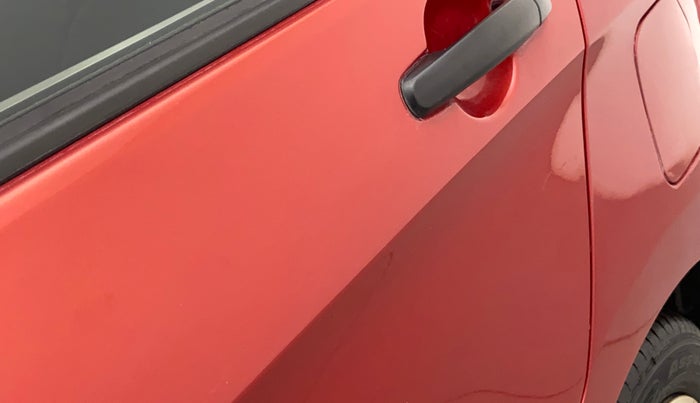 2014 Maruti Celerio VXI CNG D, CNG, Manual, 72,298 km, Rear left door - Minor scratches