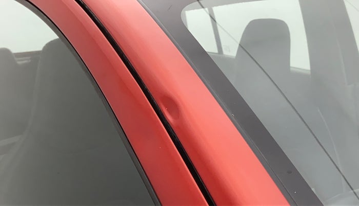 2014 Maruti Celerio VXI CNG D, CNG, Manual, 72,298 km, Right A pillar - Slightly dented