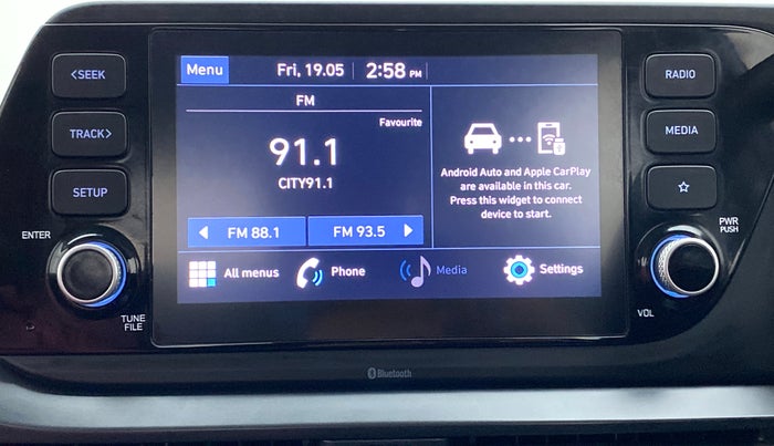 2021 Hyundai NEW I20 SPORTZ 1.2 AT, Petrol, Automatic, 35,529 km, Infotainment System