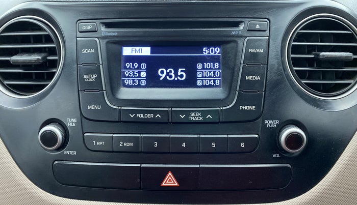 2014 Hyundai Xcent S 1.2, Petrol, Manual, 73,151 km, Infotainment System
