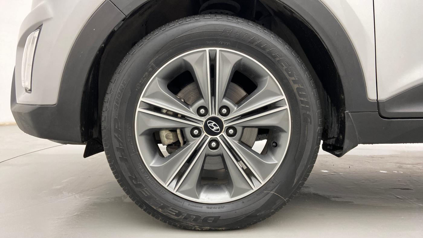 2017 Hyundai Creta SX PLUS AT 1.6 PETROL, Petrol, Automatic, 52,247 km, Left Front Wheel