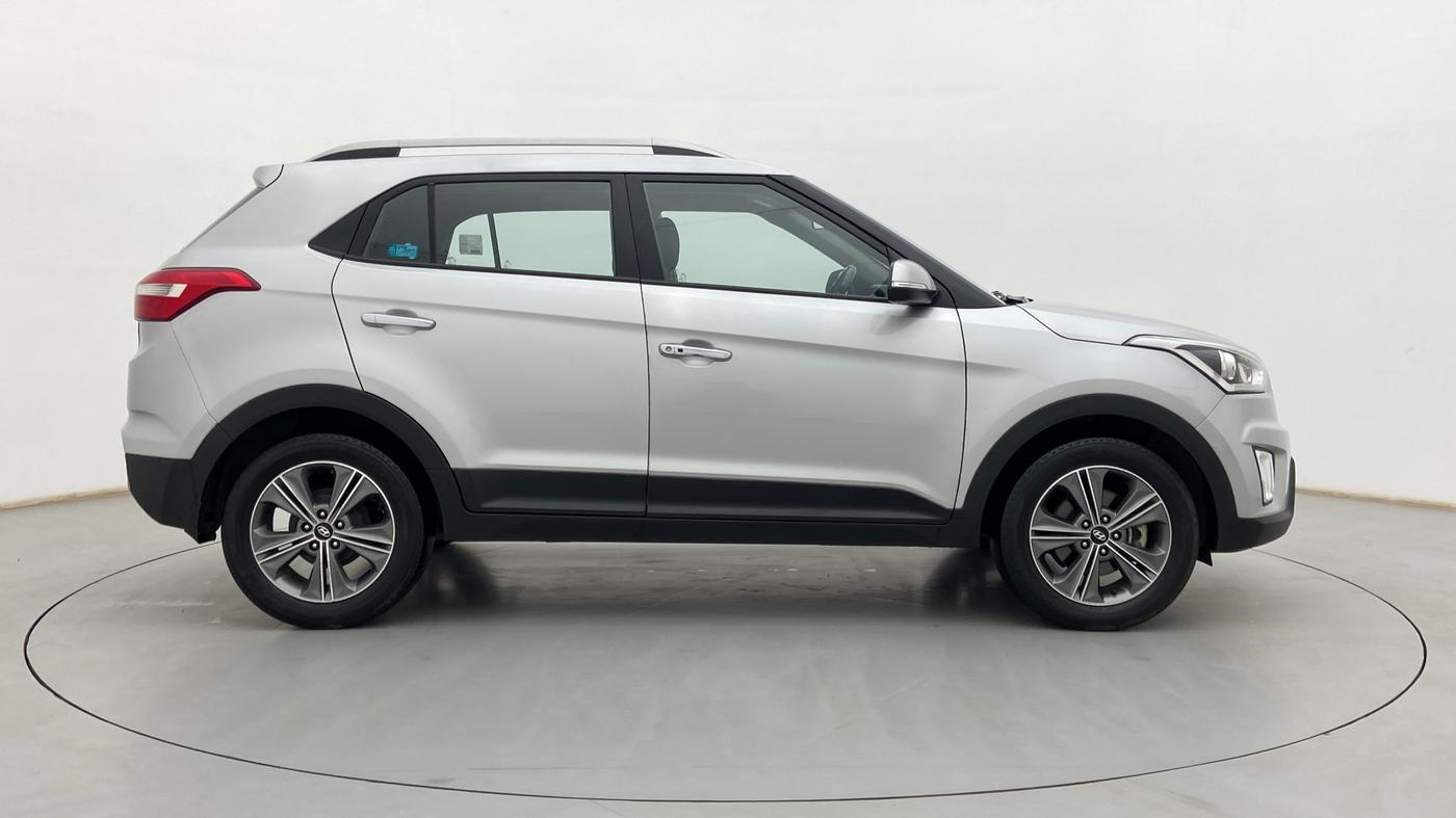 2017 Hyundai Creta SX PLUS AT 1.6 PETROL, Petrol, Automatic, 52,247 km, Right Side View