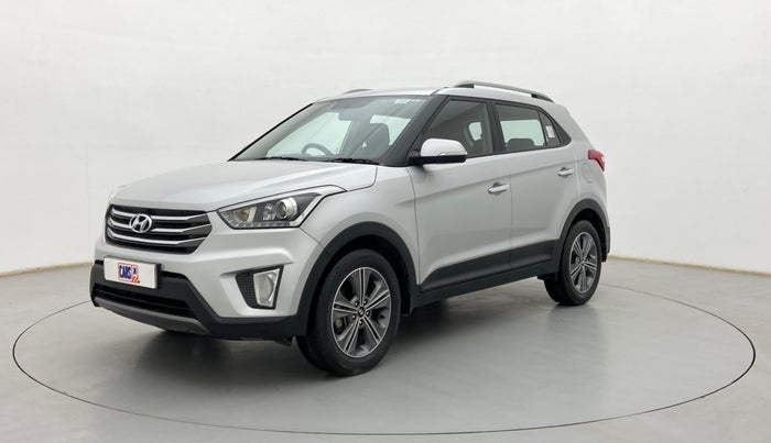 2017 Hyundai Creta SX PLUS AT 1.6 PETROL, Petrol, Automatic, 52,247 km, Left Front Diagonal