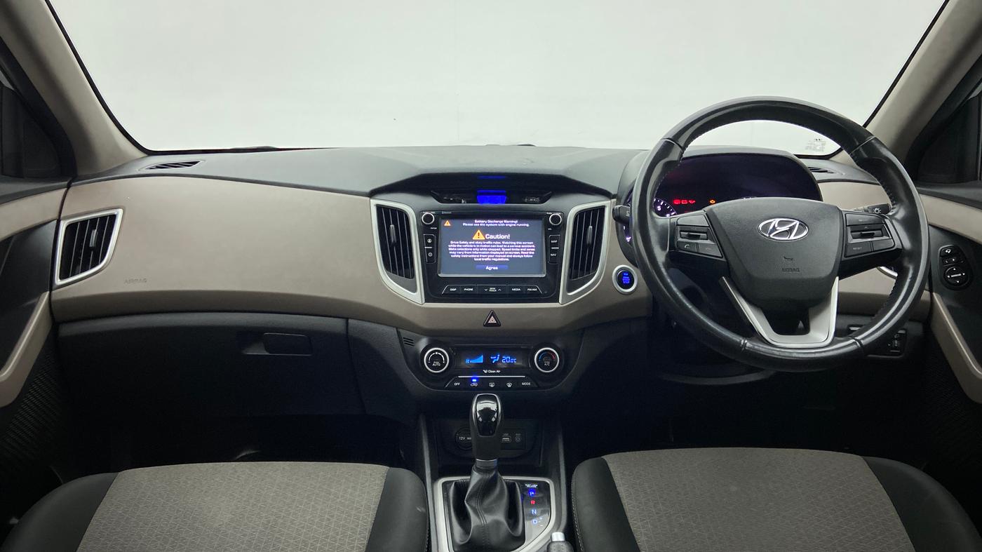 2017 Hyundai Creta SX PLUS AT 1.6 PETROL, Petrol, Automatic, 52,247 km, Dashboard