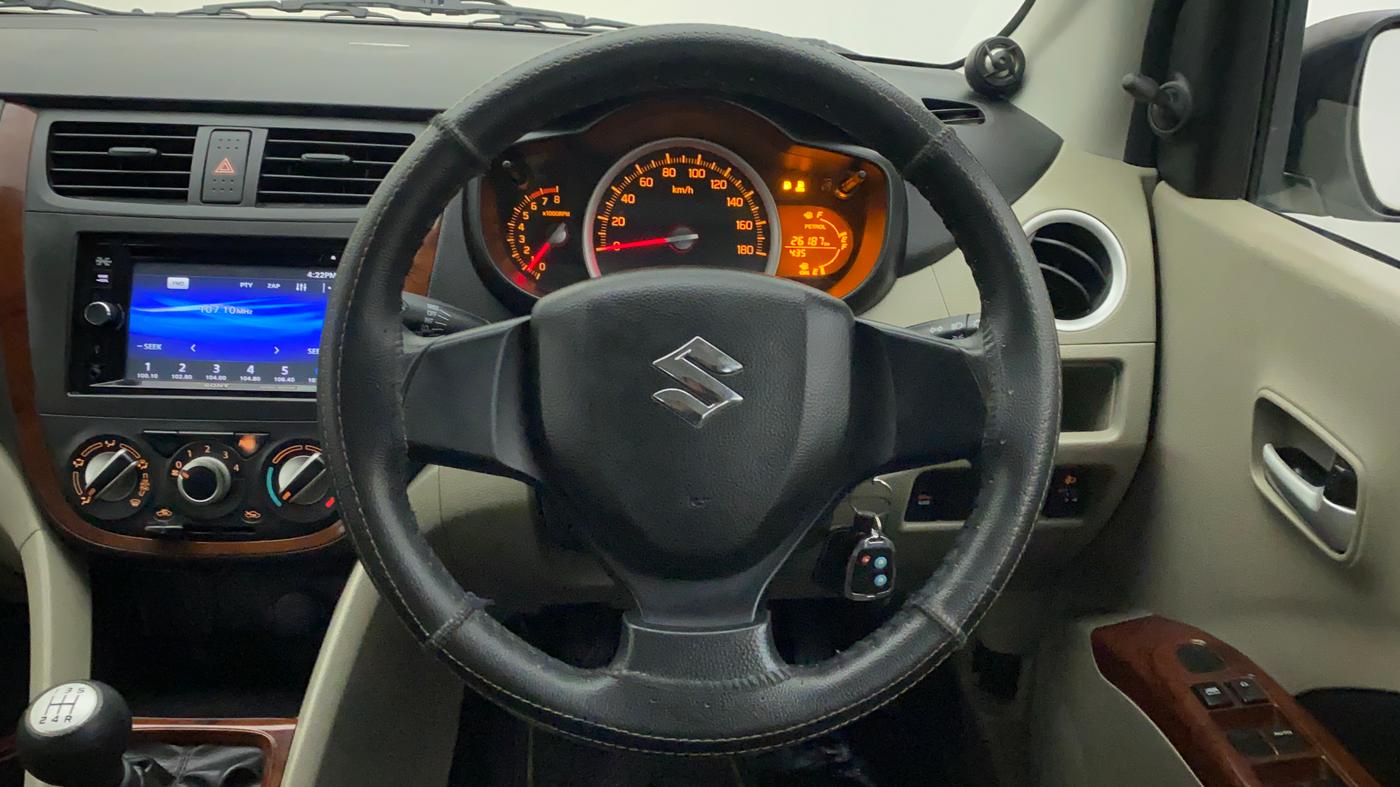 2015 Maruti Celerio VXI CNG, CNG, Manual, 26,187 km, Steering Wheel Close Up