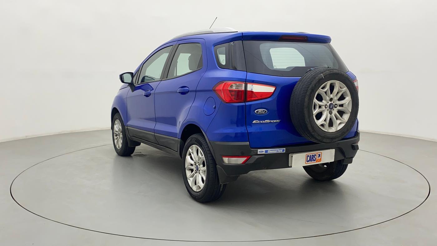 2016 Ford Ecosport TITANIUM 1.5L DIESEL, Diesel, Manual, 48,888 km, Left Back Diagonal