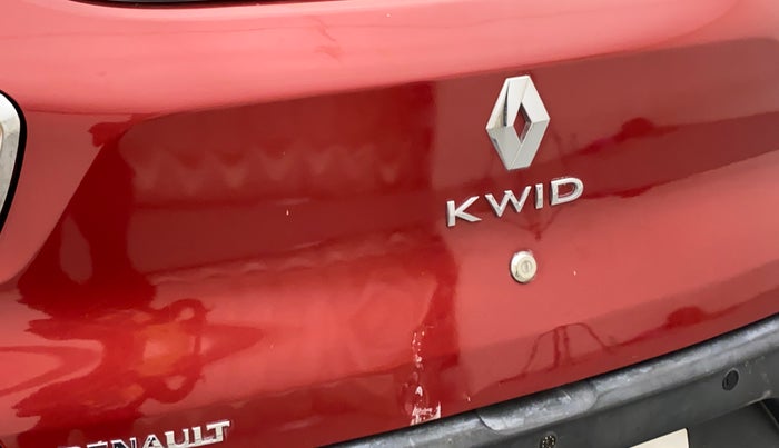 2016 Renault Kwid RXT 1.0, Petrol, Manual, 79,245 km, Dicky (Boot door) - Slightly dented