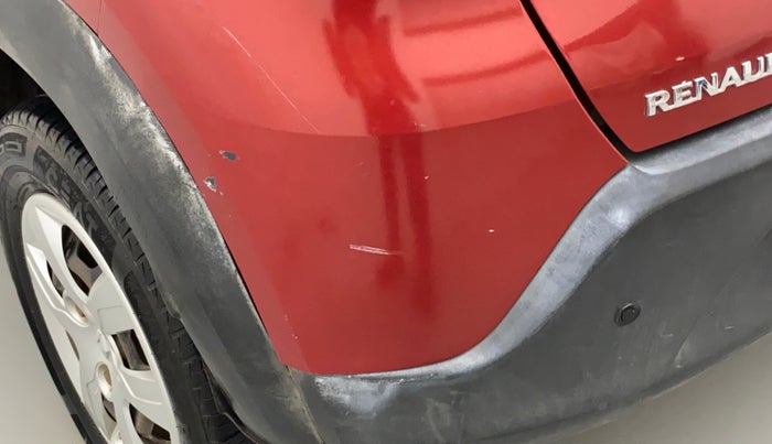 2016 Renault Kwid RXT 1.0, Petrol, Manual, 79,245 km, Rear bumper - Minor scratches