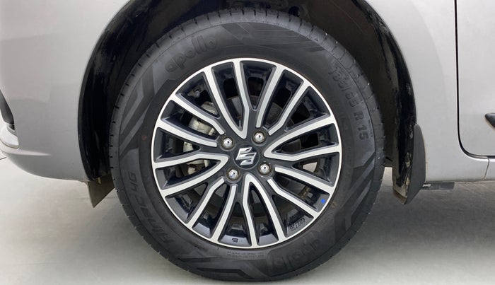 2022 Maruti Dzire ZXI Plus AMT, Petrol, Automatic, 10,384 km, Left Front Wheel