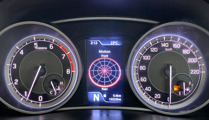 2022 Maruti Dzire ZXI Plus AMT, Petrol, Automatic, 10,384 km, Odometer Image