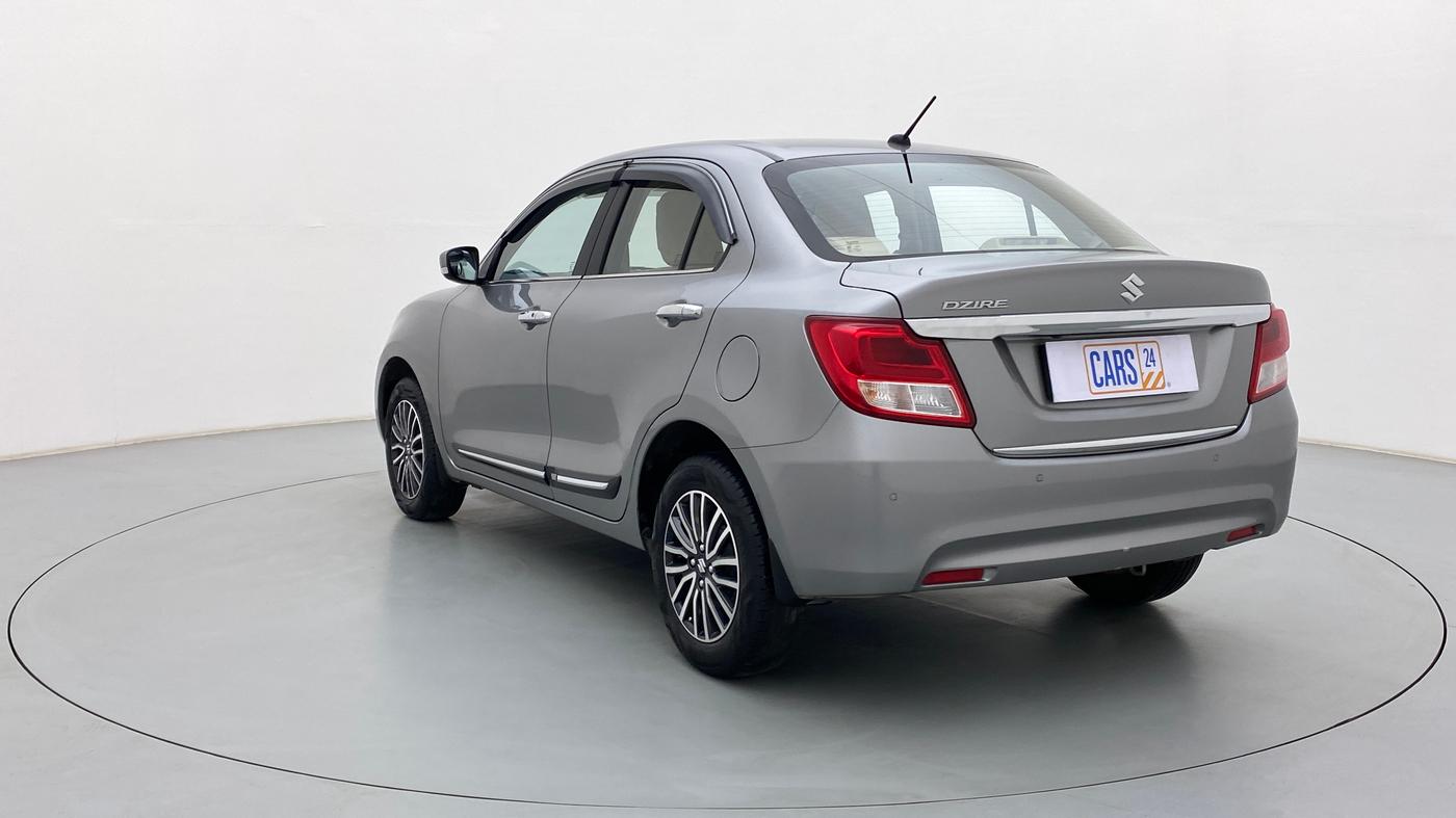 2022 Maruti Dzire ZXI Plus AMT, Petrol, Automatic, 10,384 km, Left Back Diagonal