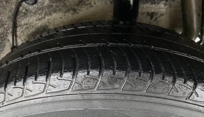 2018 Maruti Celerio X ZXI (O) AMT, Petrol, Automatic, 57,741 km, Left Rear Tyre Tread