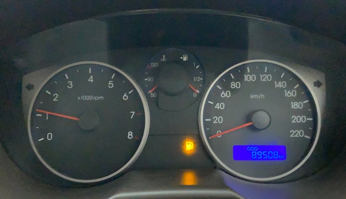 2011 Hyundai i20 MAGNA (O) 1.2, Petrol, Manual, 89,507 km, Odometer Image