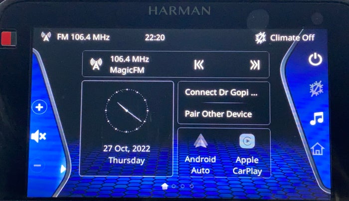 2021 Tata NEXON XZA+ SUNROOF 1.5 RTQ, Diesel, Automatic, 26,186 km, Touchscreen Infotainment System