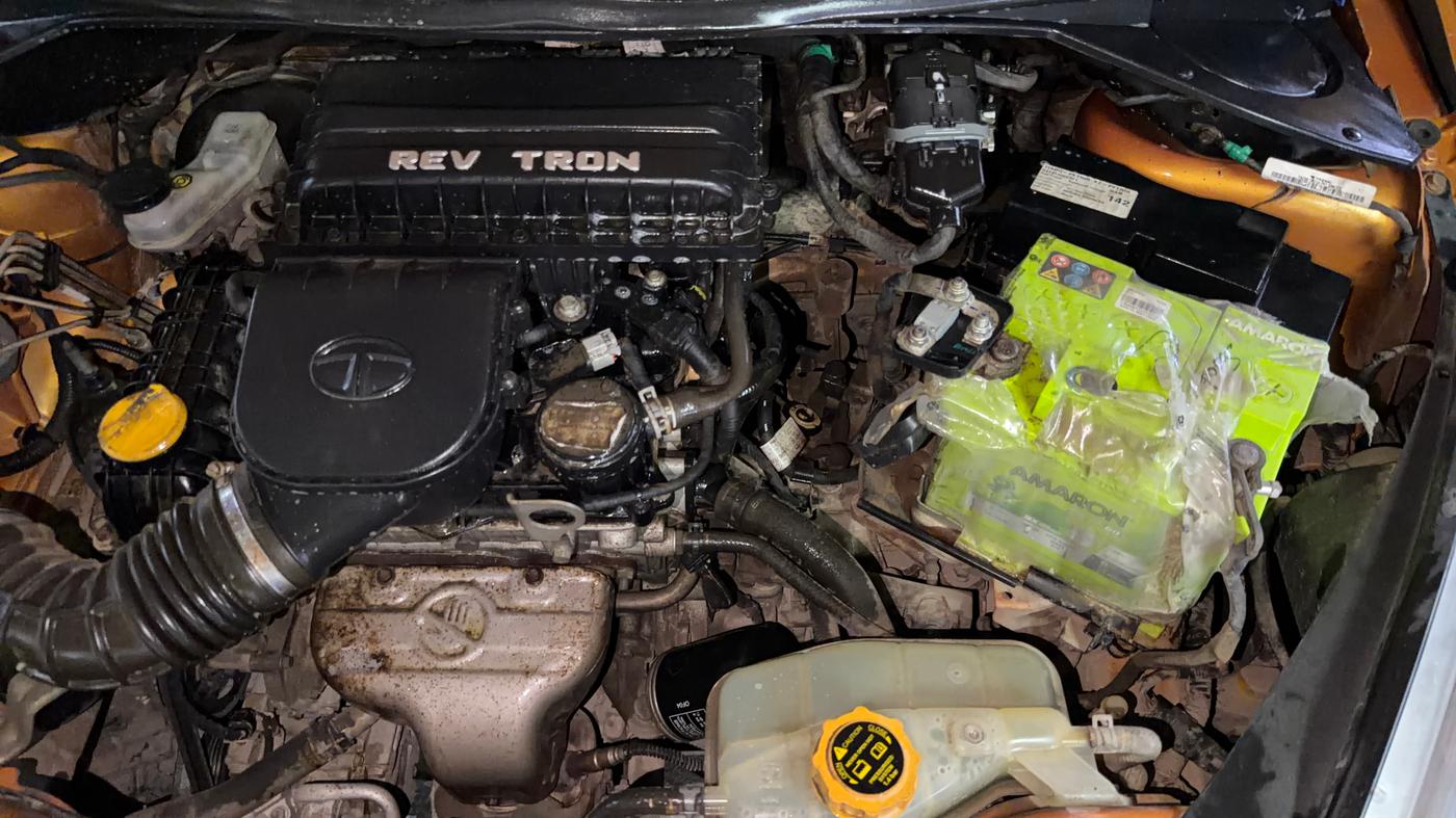 2018 Tata Tiago XZ PETROL, Petrol, Manual, 52,147 km, Engine View - Left