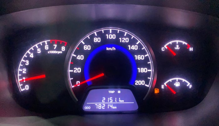 2019 Hyundai Grand i10 SPORTZ 1.2 KAPPA VTVT, Petrol, Manual, 78,213 km, Odometer Image