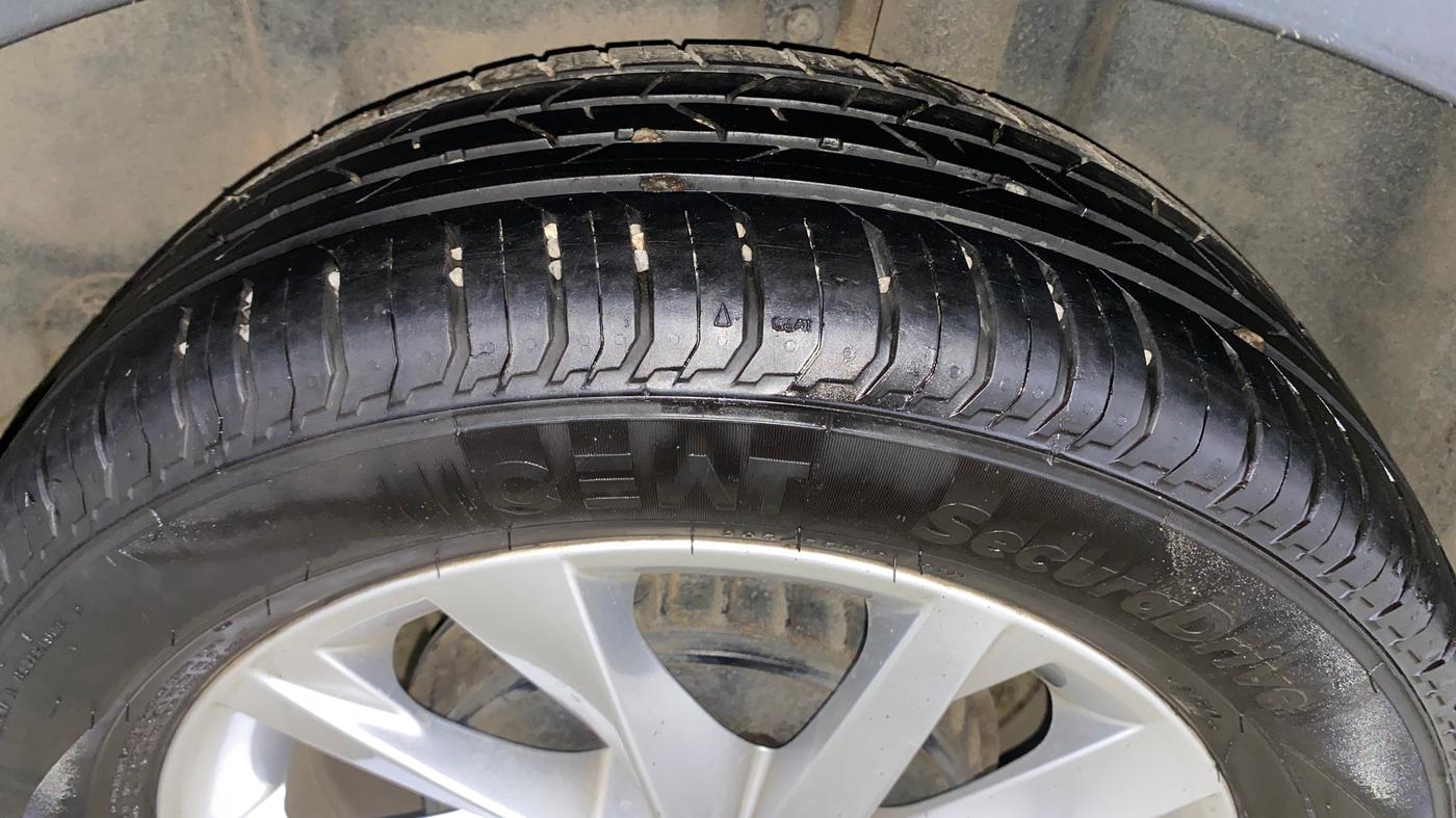 2024 Skoda SLAVIA AMBITION 1.0L TSI AT, Petrol, Automatic, 28,510 km, Left Rear Tyre Tread