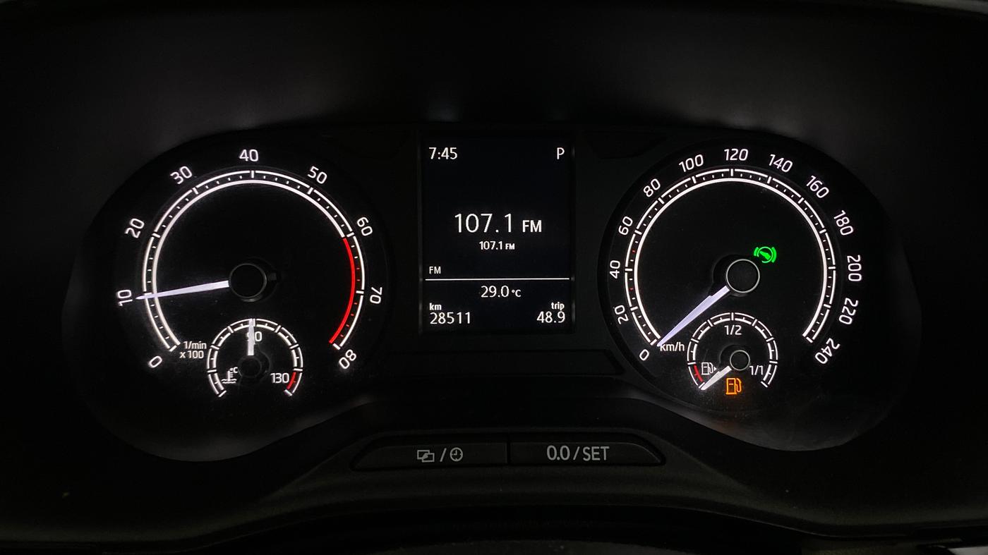 2024 Skoda SLAVIA AMBITION 1.0L TSI AT, Petrol, Automatic, 28,510 km, Odometer Image