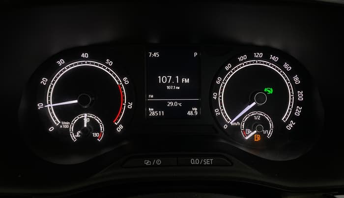 2024 Skoda SLAVIA AMBITION 1.0L TSI AT, Petrol, Automatic, 28,510 km, Odometer Image