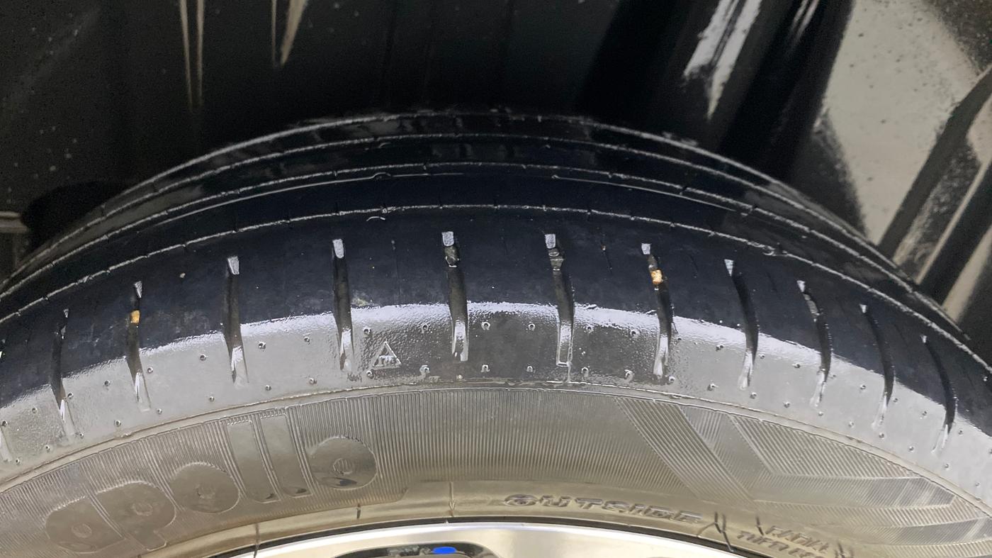 2024 Maruti Baleno ALPHA 1.2 AGS, Petrol, Automatic, 50,920 km, Left Rear Tyre Tread