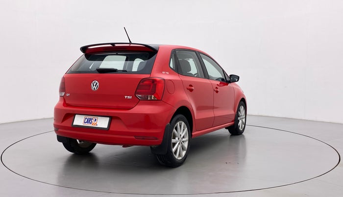2017 Volkswagen Polo GT TSI 1.2 PETROL AT, Petrol, Automatic, 51,735 km, Right Back Diagonal
