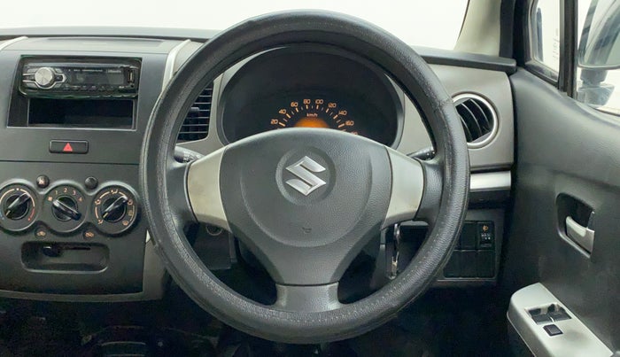 2010 Maruti Wagon R 1.0 LXI, Petrol, Manual, 62,857 km, Steering Wheel Close Up