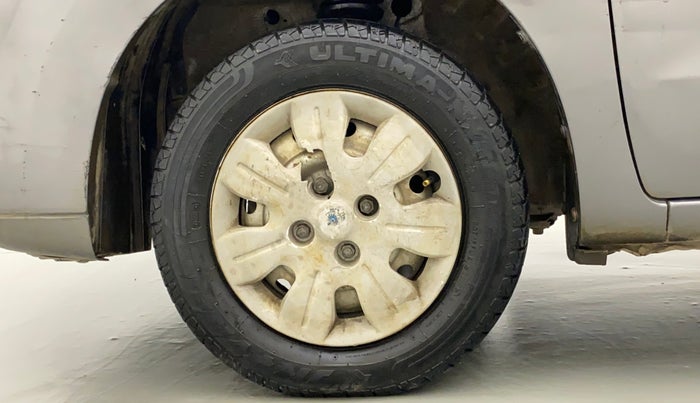 2010 Maruti Wagon R 1.0 LXI, Petrol, Manual, 62,857 km, Left Front Wheel