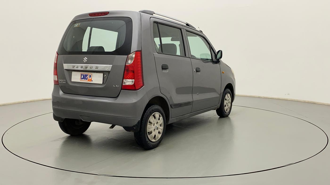 2010 Maruti Wagon R 1.0 LXI, Petrol, Manual, 62,857 km, Right Back Diagonal