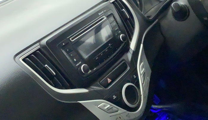 2018 Maruti Baleno DELTA PETROL 1.2, Petrol, Manual, 33,756 km, Infotainment system - Reverse camera not working